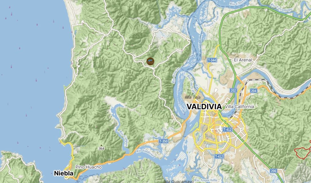 Mapa Kalfvgen